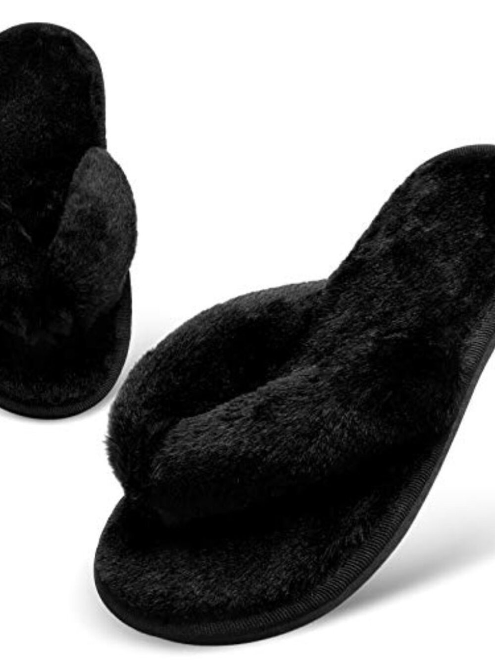 BRAND NEW Women's Black Bedroom Slippers
